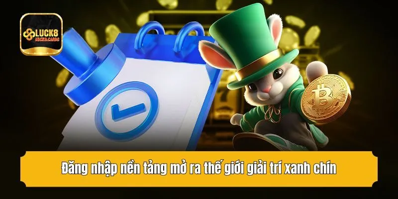 Đăng nhập nền tảng mở ra thế giới giải trí xanh chín